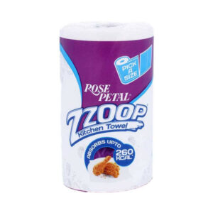 Rose Petal Zzoop Paper Towel (Kitchen Roll)