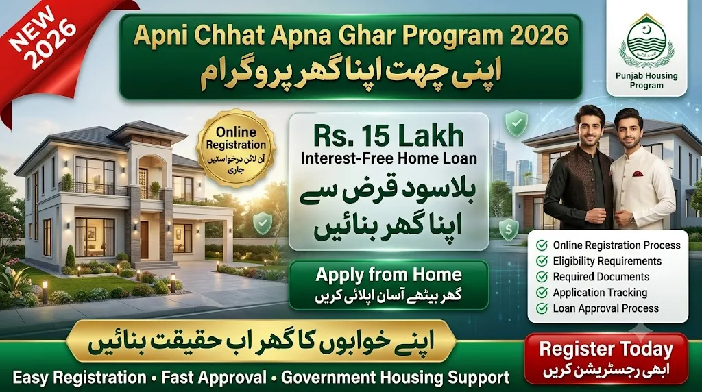 Apni Chhat Apna Ghar Scheme Online Registration 2026